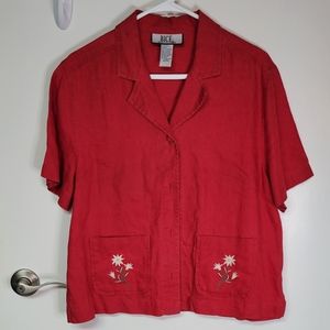 👚 Vtg Size M, Bicé by Sag Harbor Blouse